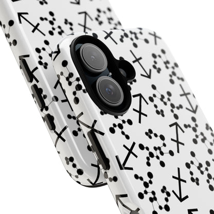 Tough Cases with the Sagittarius Zodiac sign for iPhone, Samsung Galaxy, and Google Pixel devices