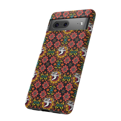 Tough Cases, Sagittarius, Zodiac v2, Flower Pattern