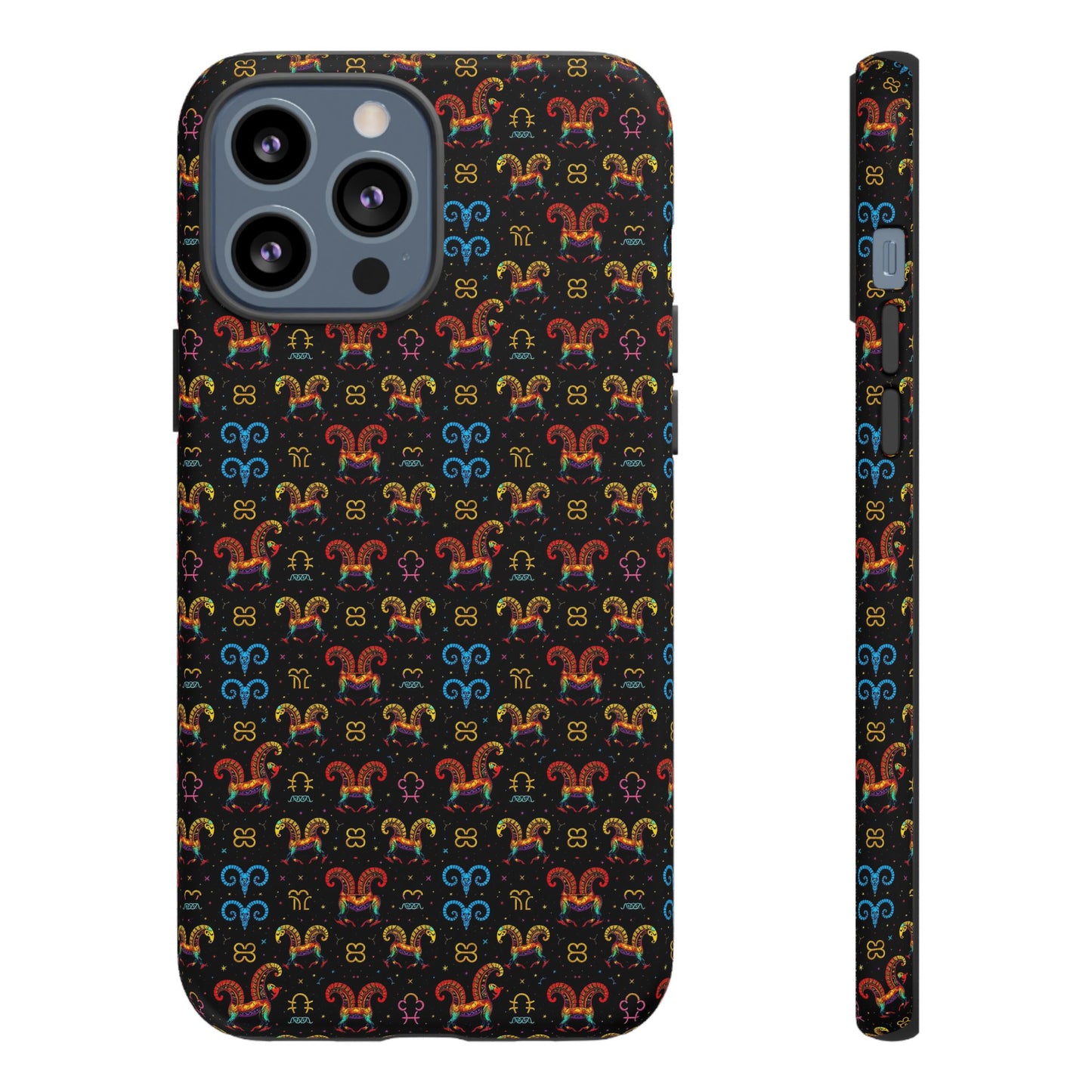 Tough Cases, Aries, Zodiac v1, Metal Pattern