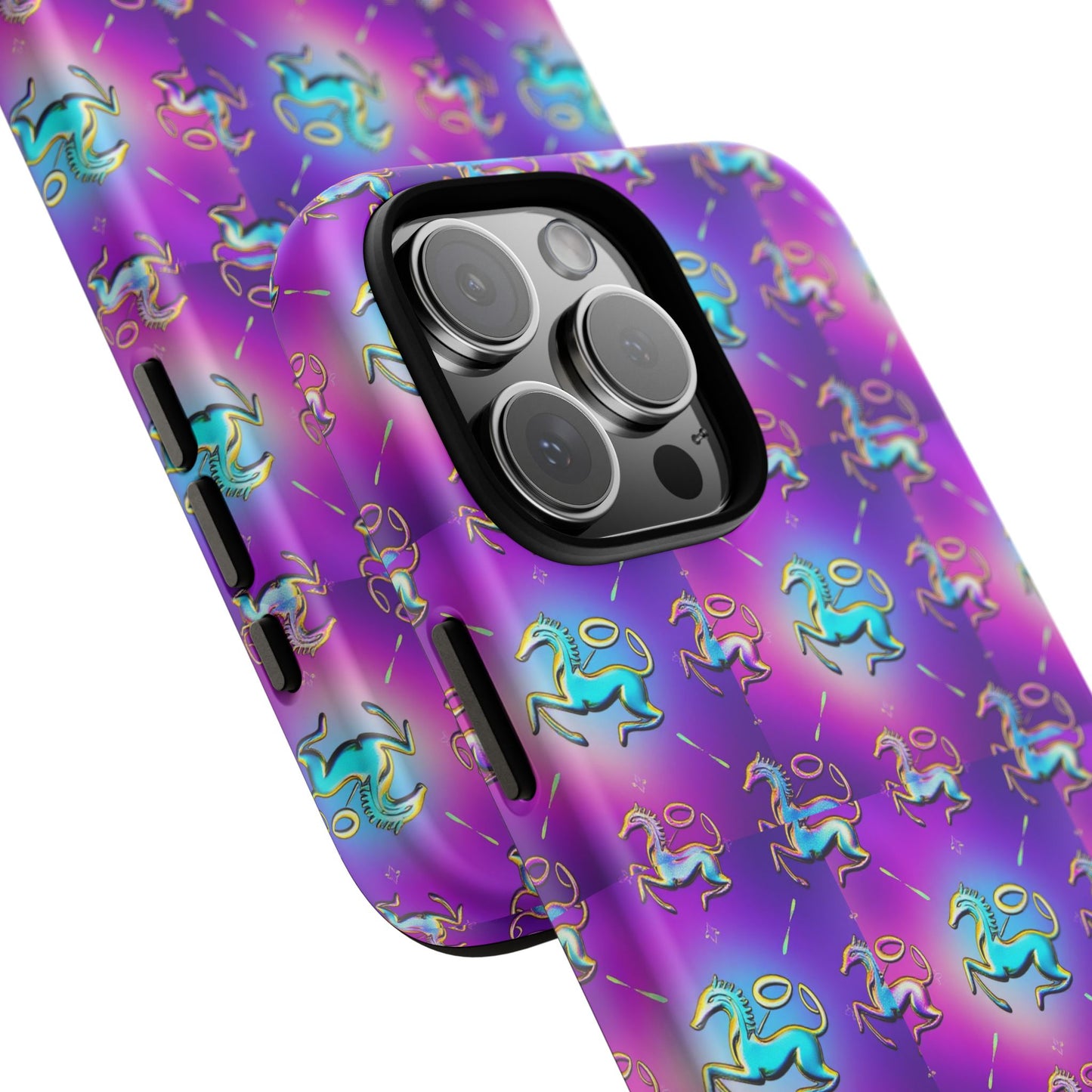 Tough Cases, Aquarius, Zodiac, Metal Pattern