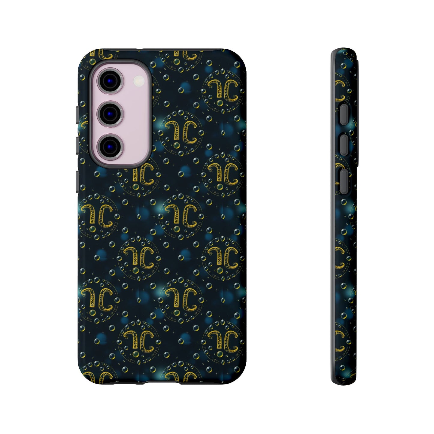 Tough Cases, Aquarius, Zodiac v2, Bubble Pattern
