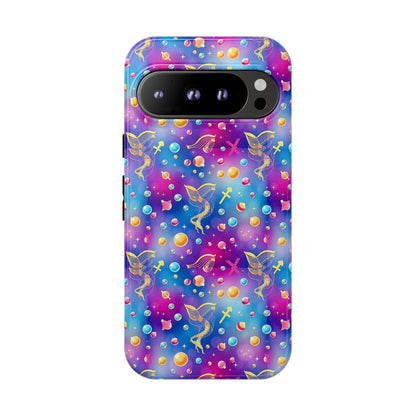 Tough Cases, Sagittarius, Zodiac v3, Bubble Pattern