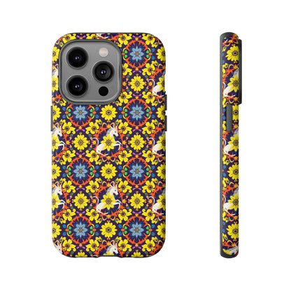 Tough Cases, Aquarius, Zodiac v3, Flower Pattern