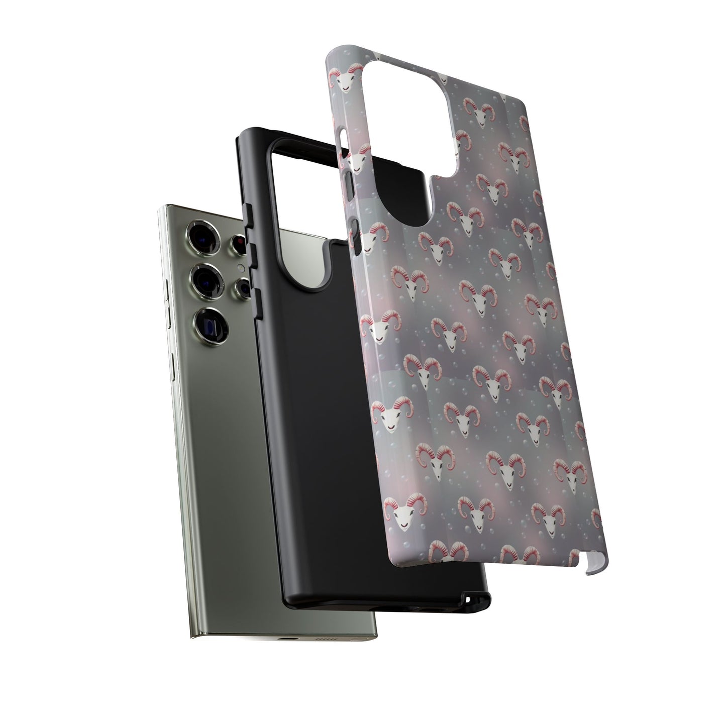 Tough Cases, Aries, Zodiac v2, Bubble Pattern