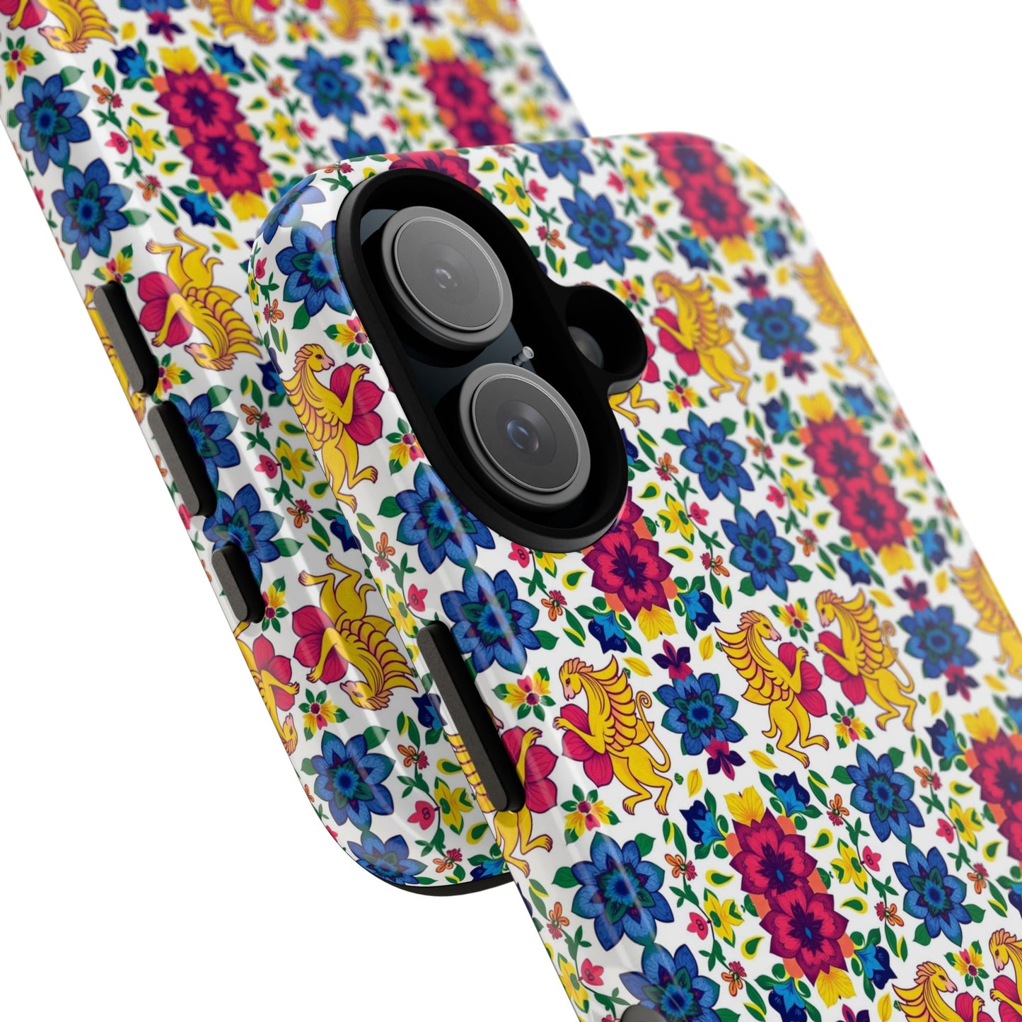 Tough Cases, Gemini, Zodiac, Flower Pattern