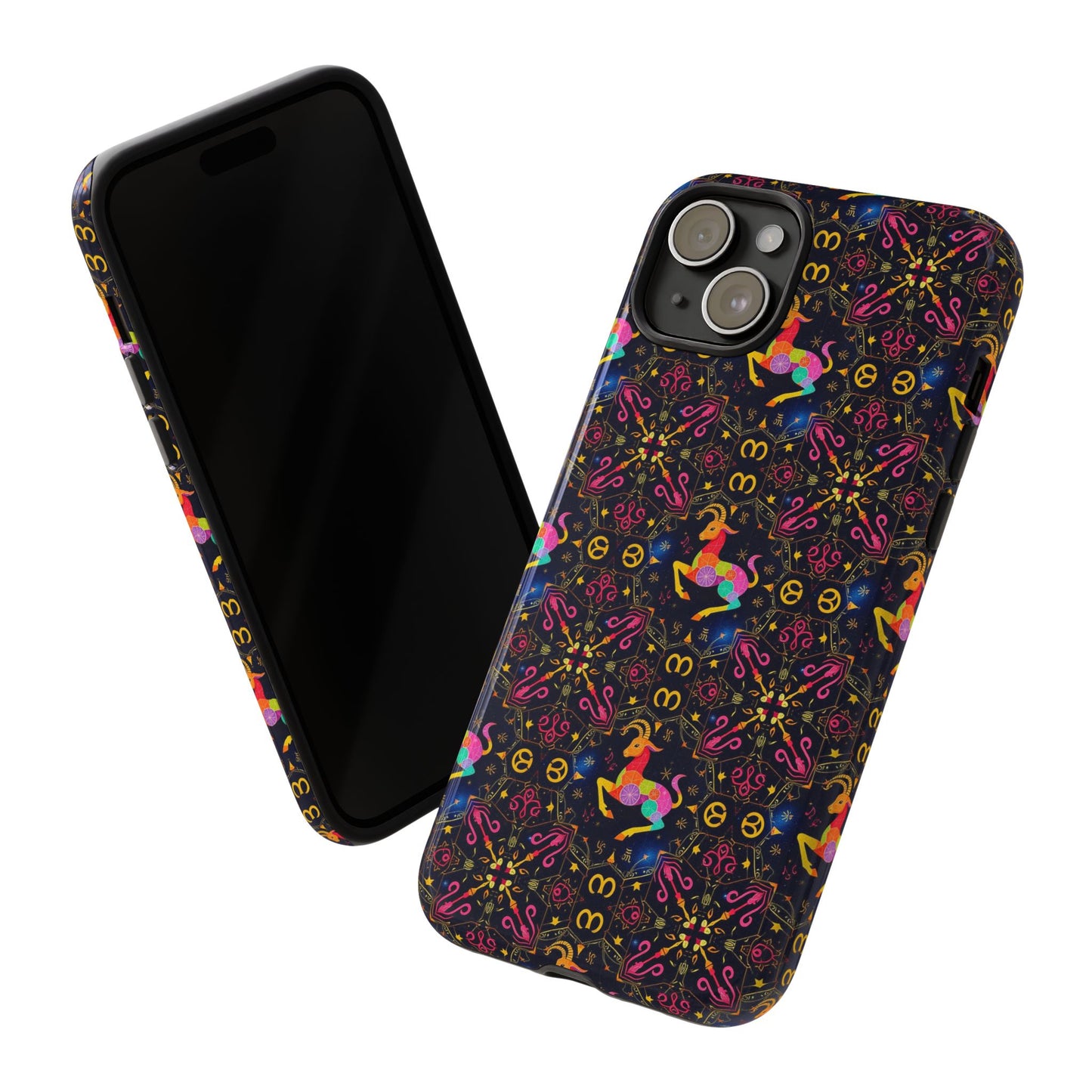 Tough Cases, Capricorn, Zodiac v2, Metal Pattern