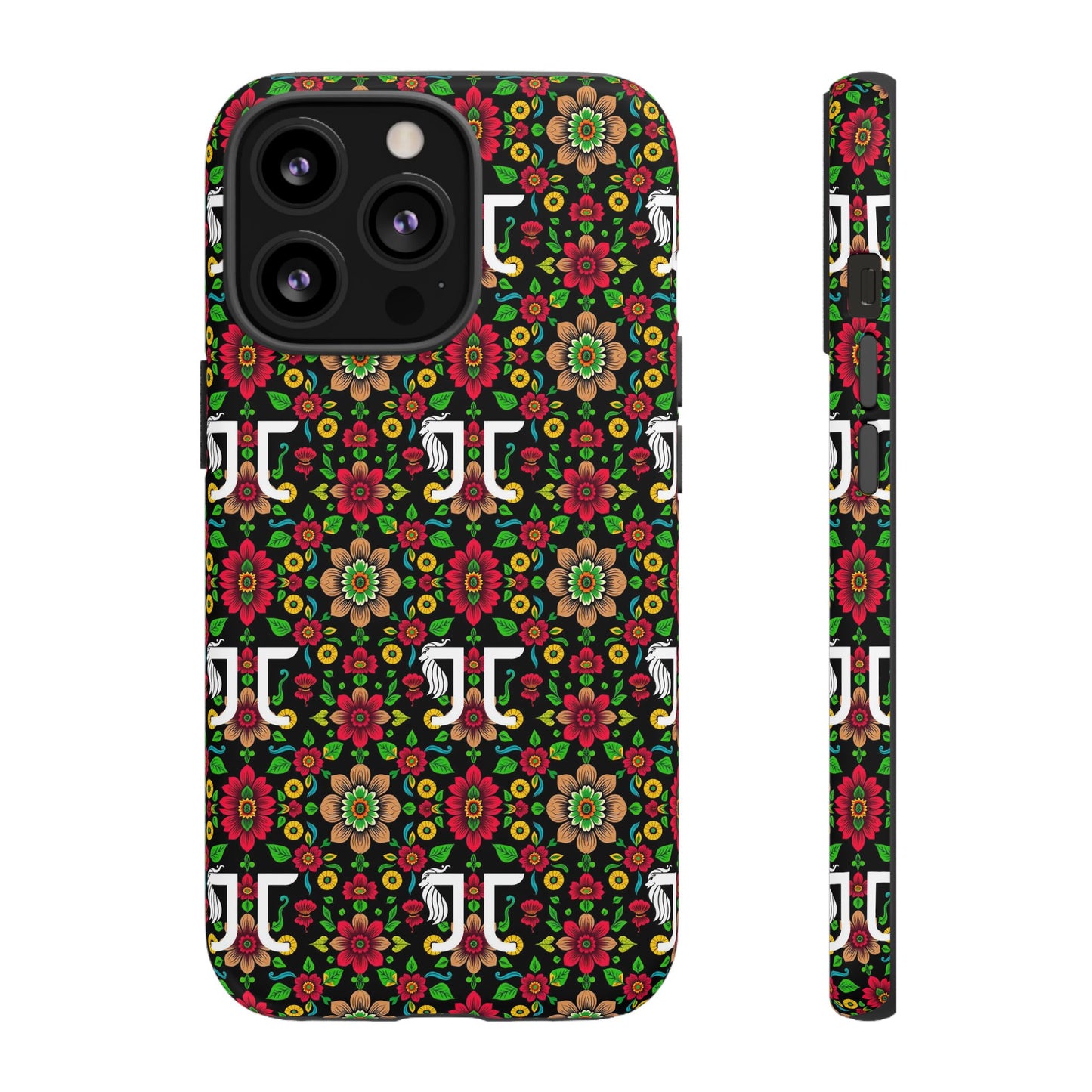 Tough Cases, Gemini, Zodiac v4, Flower Pattern