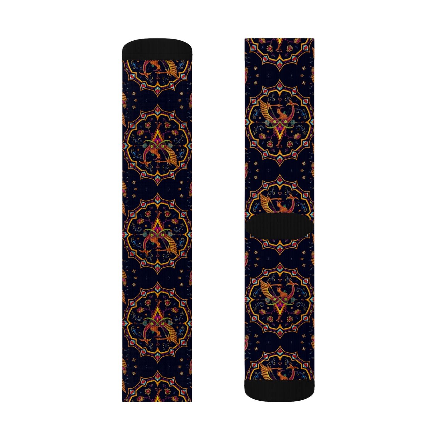 Sublimation Socks, Sagittarius, Zodiac v2, Jewel Pattern