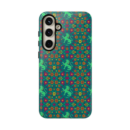 Tough Cases, Leo, Zodiac v3, Flower Pattern