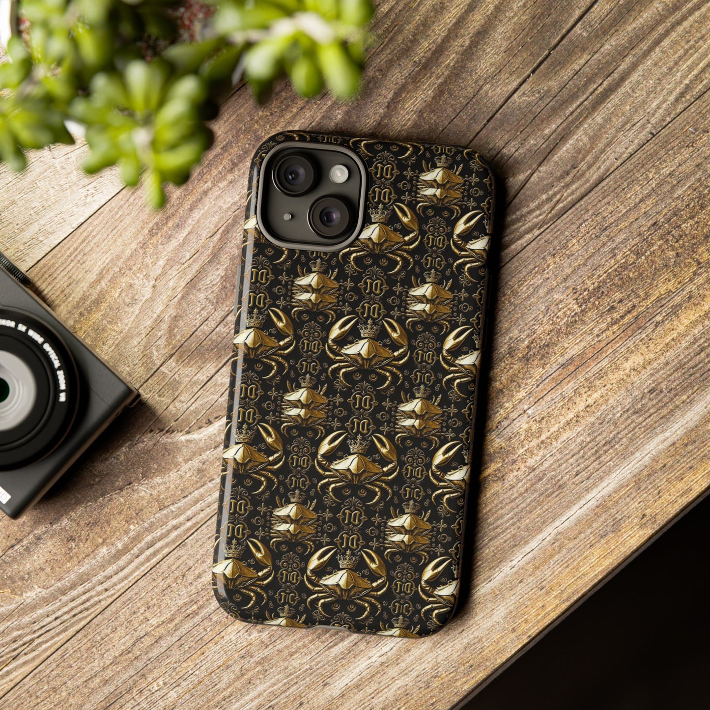 Tough Cases, Cancer, Zodiac, Metal Pattern