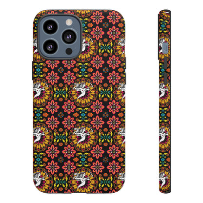Tough Cases, Sagittarius, Zodiac v2, Flower Pattern