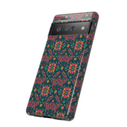 Tough Cases, Cancer, Zodiac v4, Flower Pattern