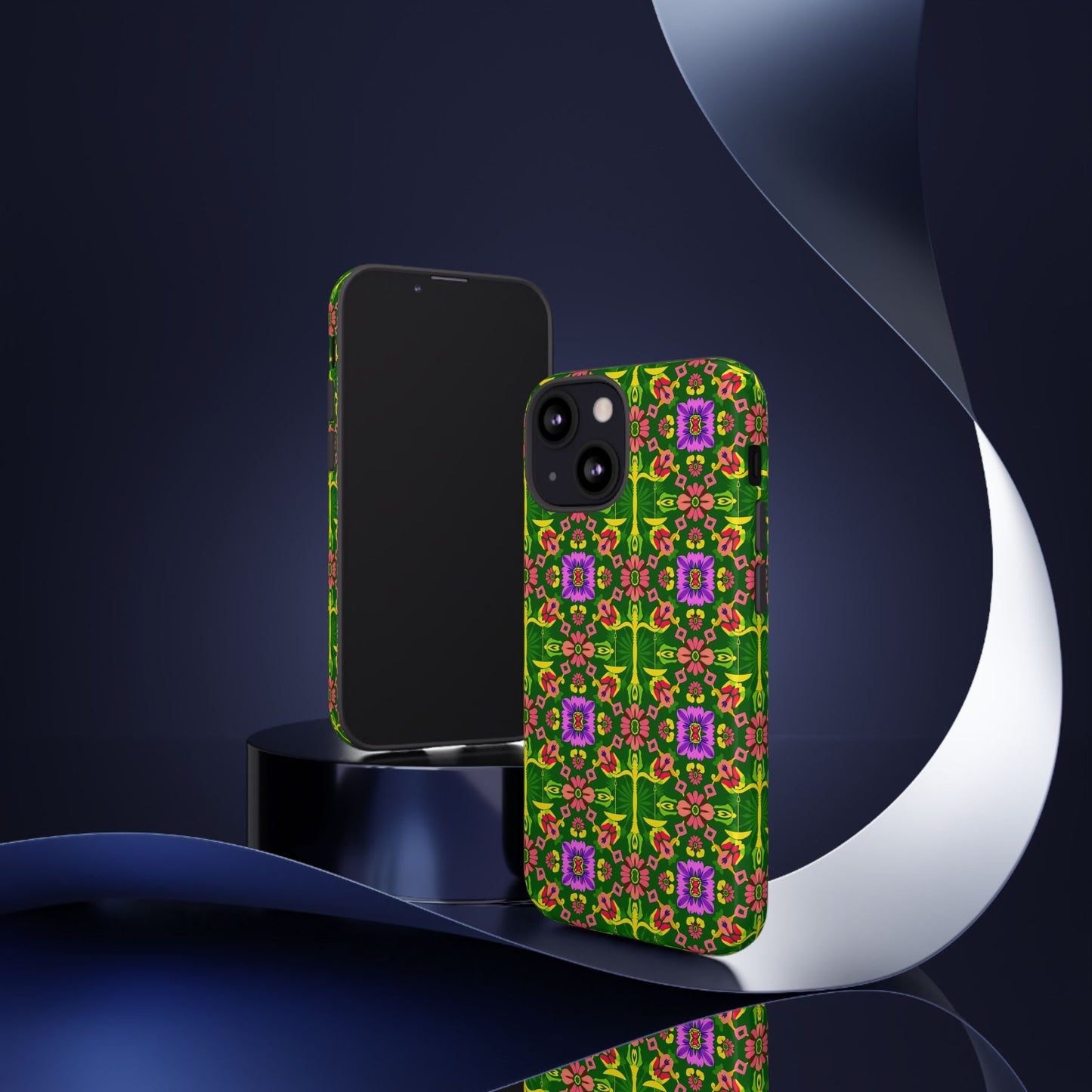 Tough Cases, Libra, Zodiac, Flower Pattern