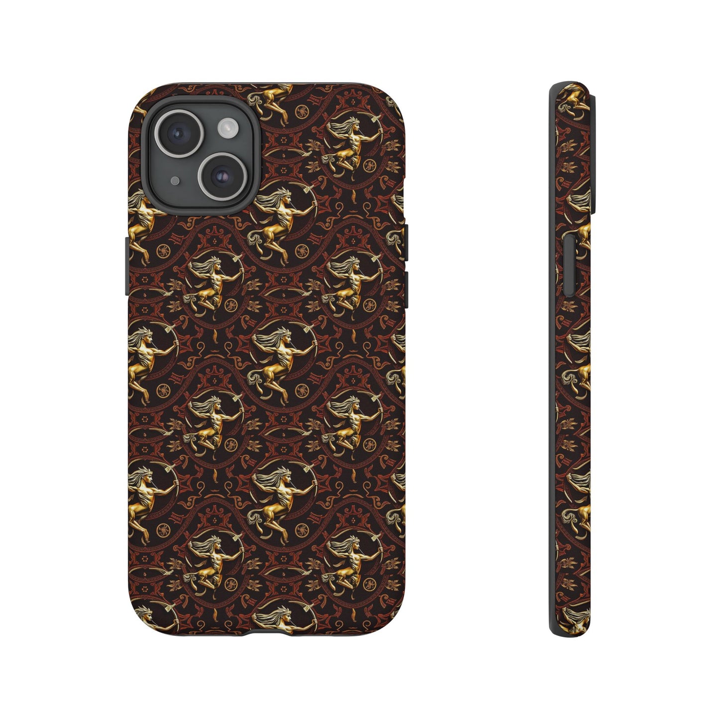 Tough Cases, Sagittarius, Zodiac, Metal Pattern