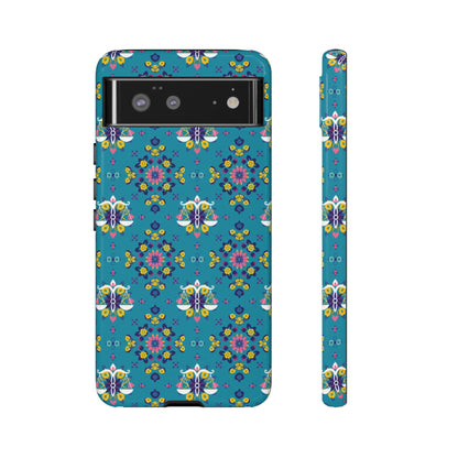 Tough Cases, Libra, Zodiac v2, Flower Pattern