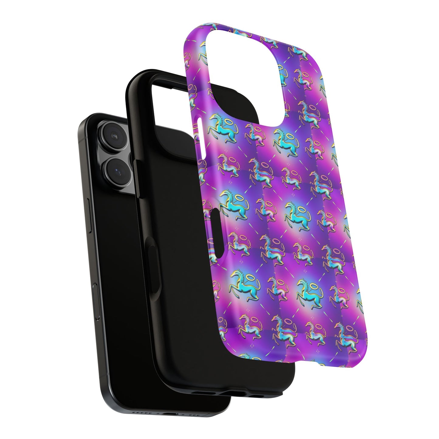 Tough Cases, Aquarius, Zodiac, Metal Pattern