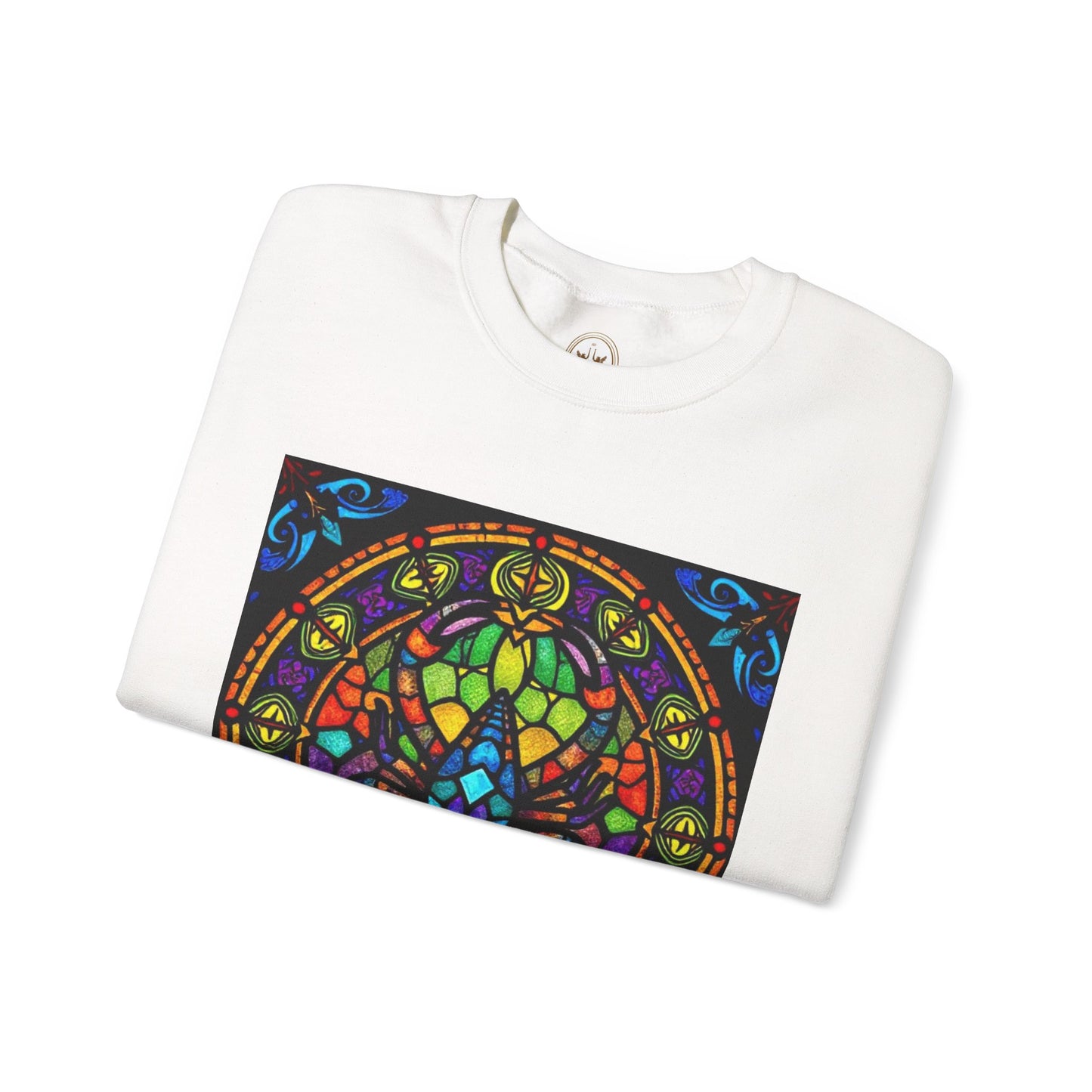 Unisex Heavy Blend™ Crewneck Sweatshirt, Glass 1, Scorpio Zodiac Design