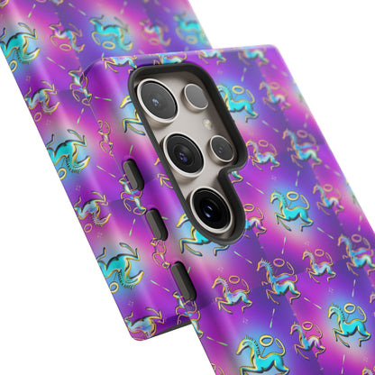 Tough Cases, Aquarius, Zodiac, Metal Pattern