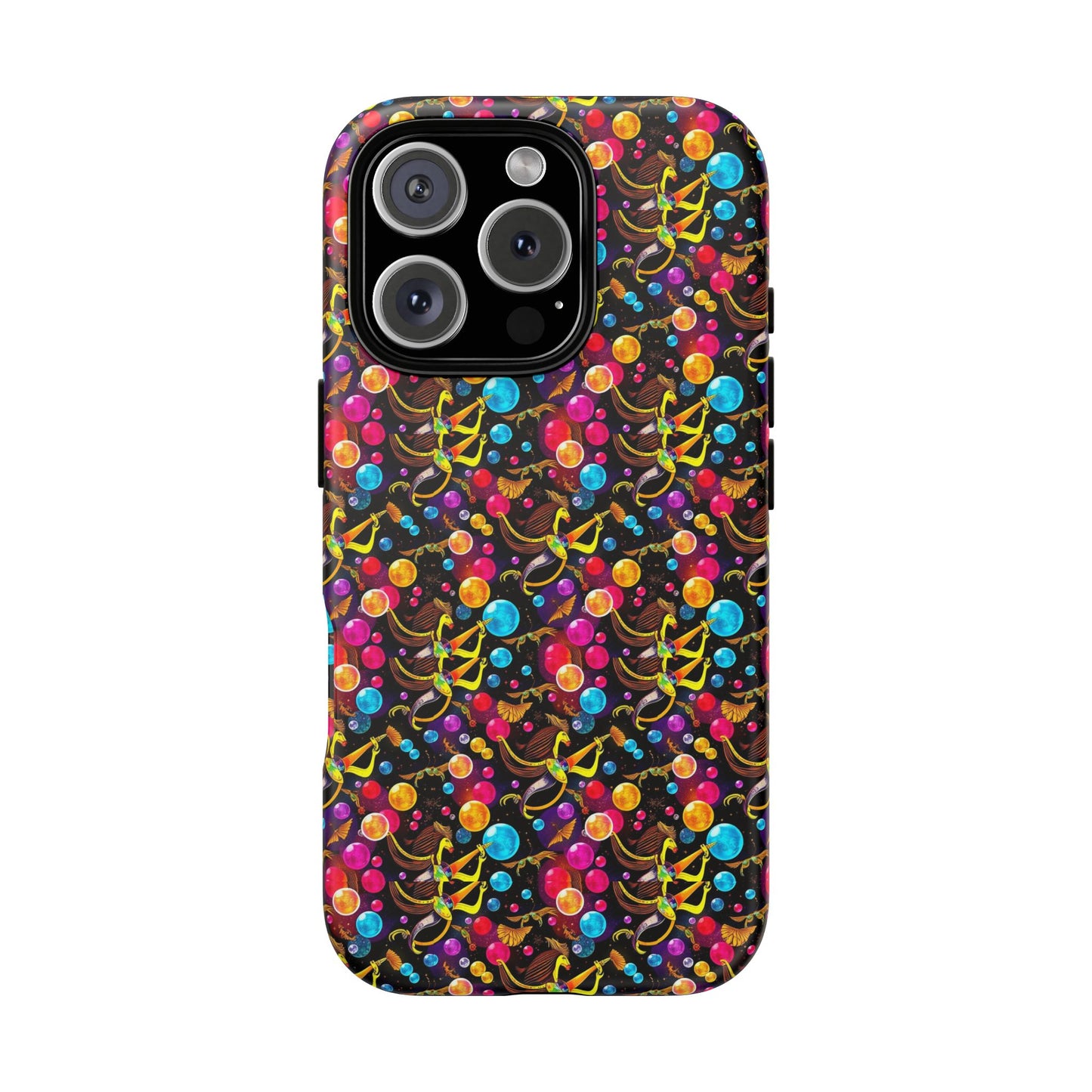 Tough Cases, Sagittarius, Zodiac v1, Bubble Pattern