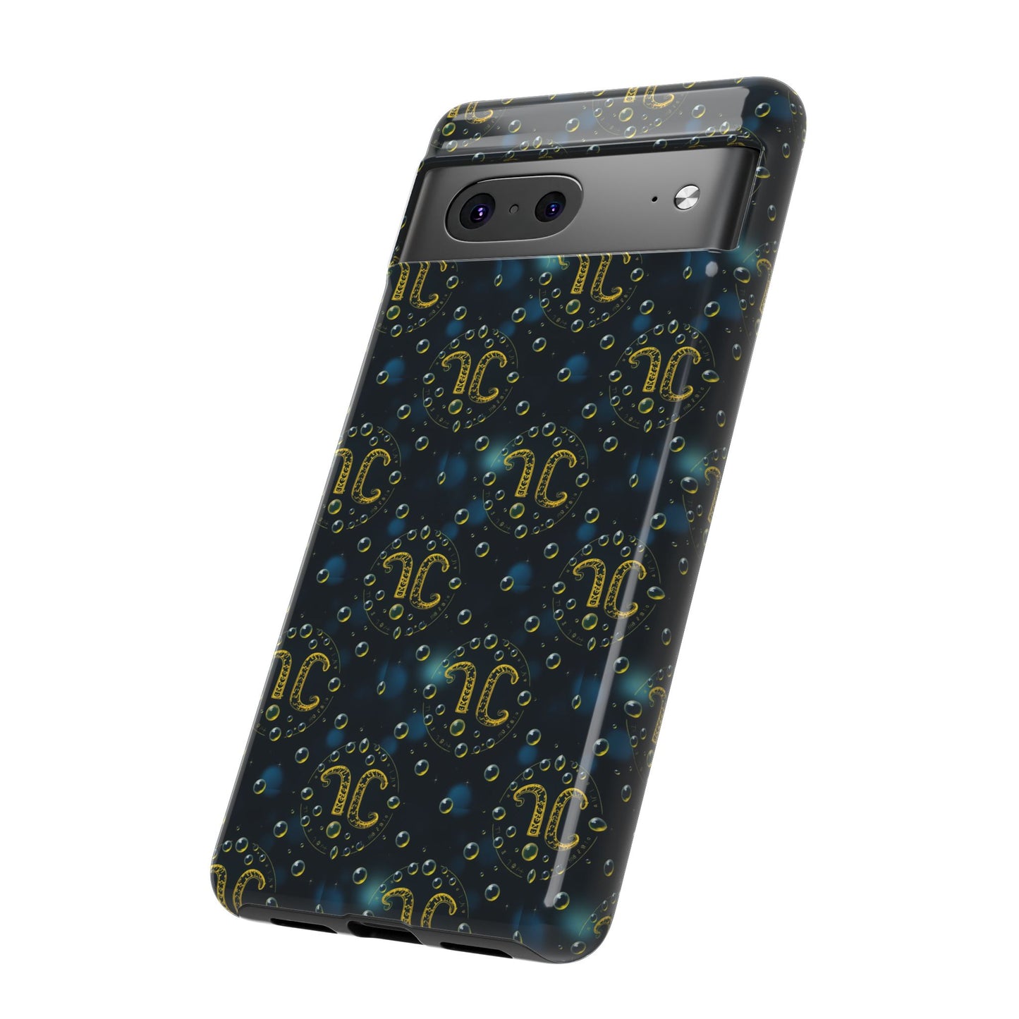 Tough Cases, Aquarius, Zodiac v2, Bubble Pattern