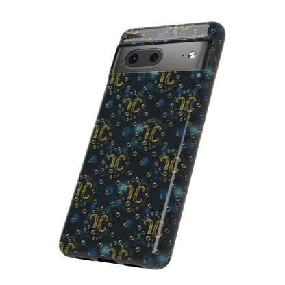 Tough Cases, Aquarius, Zodiac v2, Bubble Pattern
