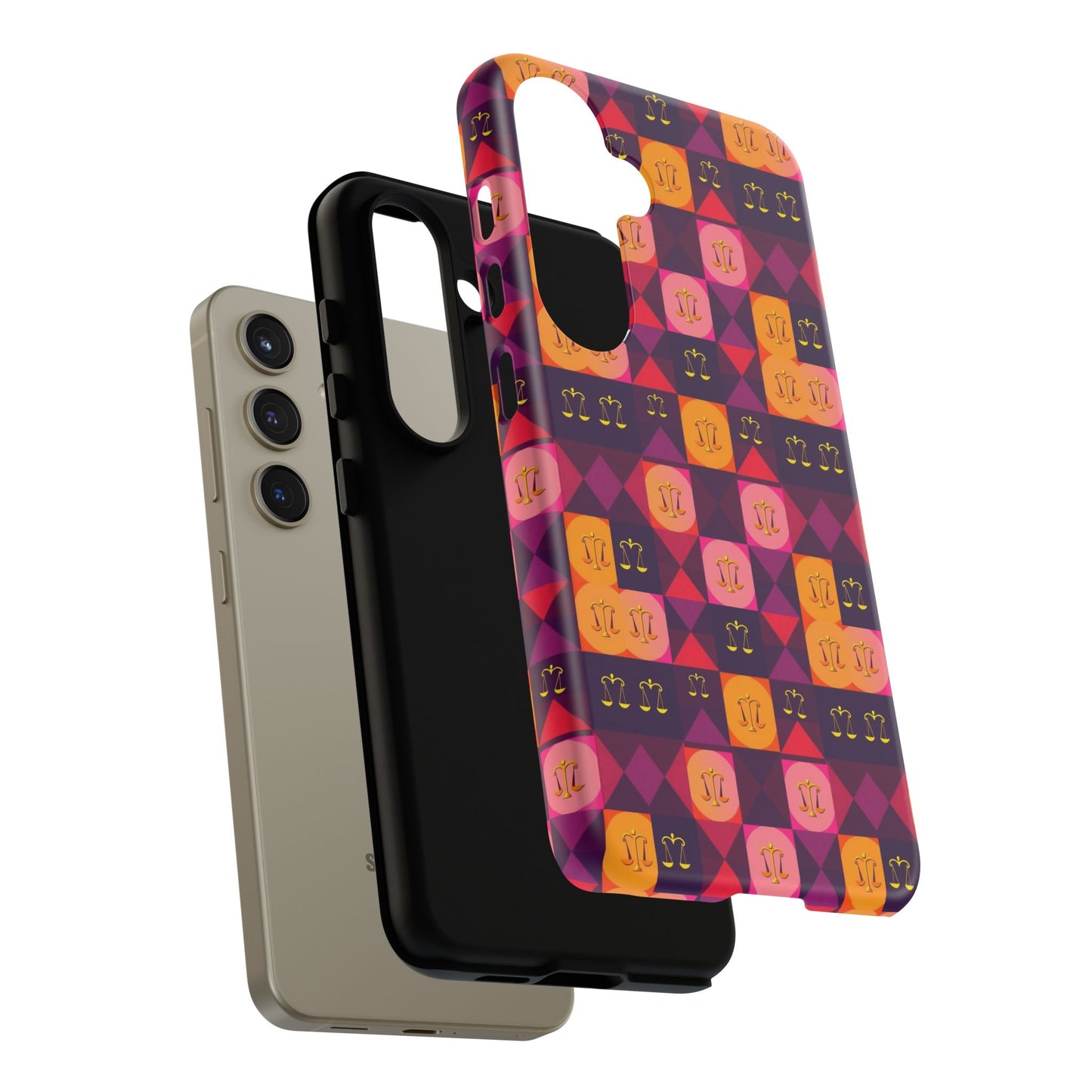 Tough Cases, Libra, Zodiac v1, Shape Pattern