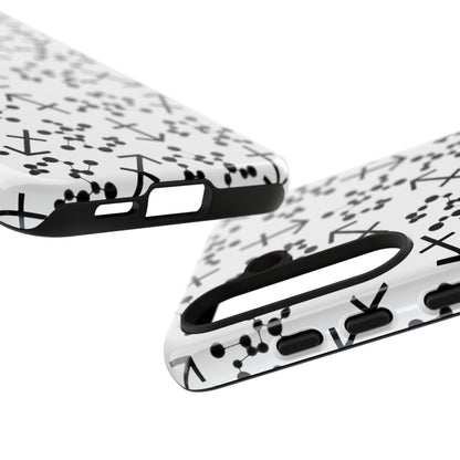 Tough Cases with the Sagittarius Zodiac sign for iPhone, Samsung Galaxy, and Google Pixel devices