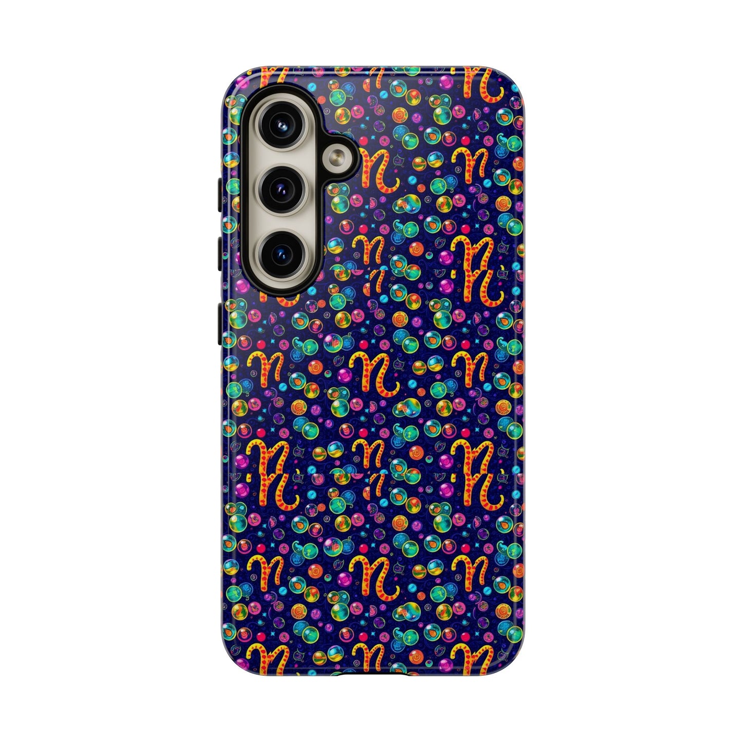 Tough Cases, Aquarius, Zodiac, Bubble Pattern