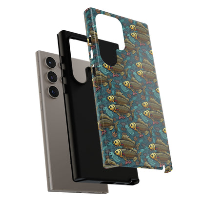 Tough Cases, Pisces, Zodiac v1, Metal Pattern