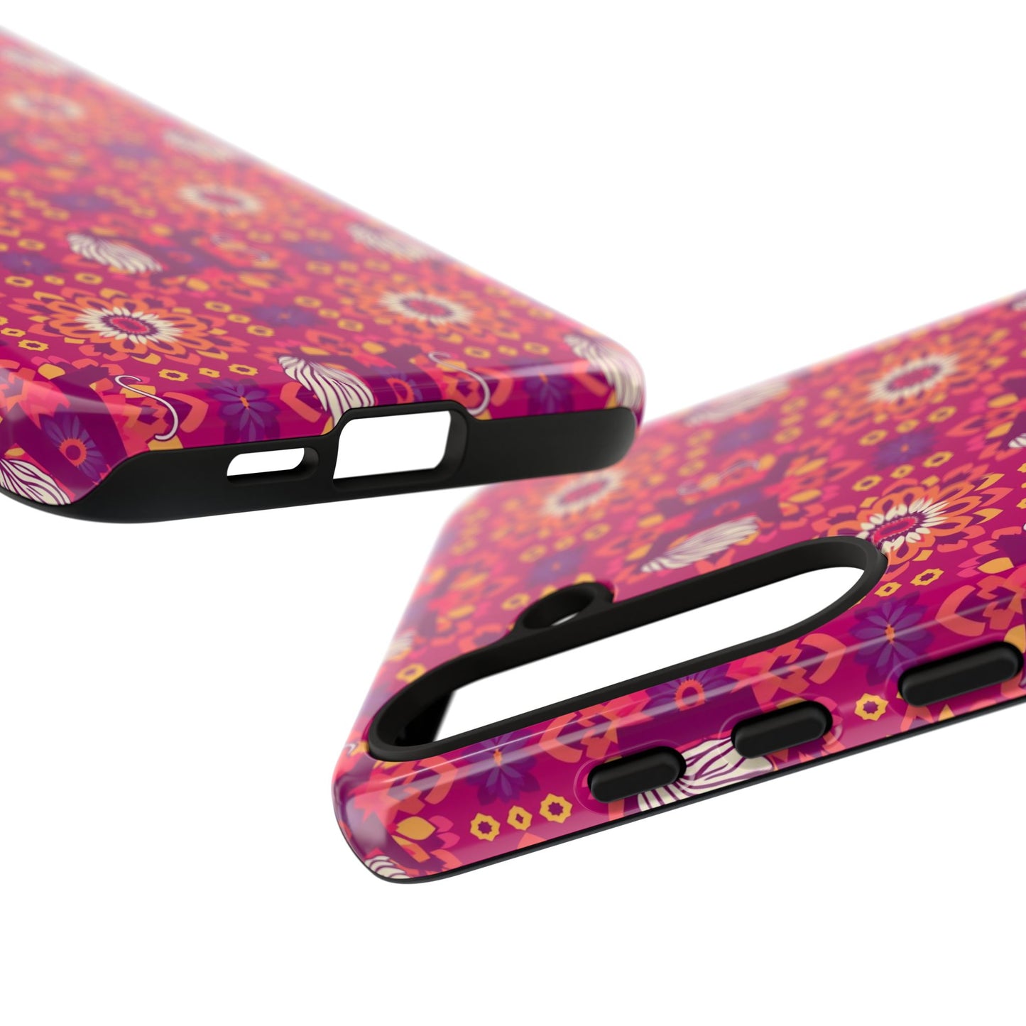 Tough Cases, Gemini, Zodiac v1, Flower Pattern