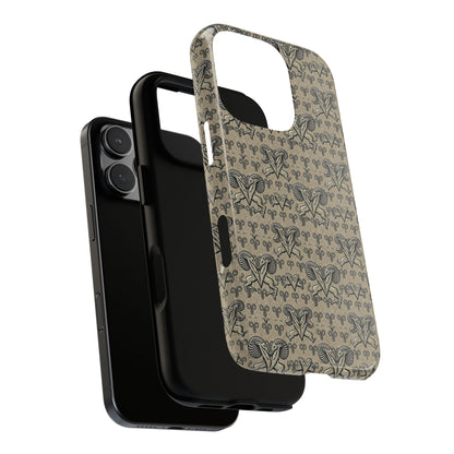 Tough Cases, Aries, Zodiac, Metal Pattern