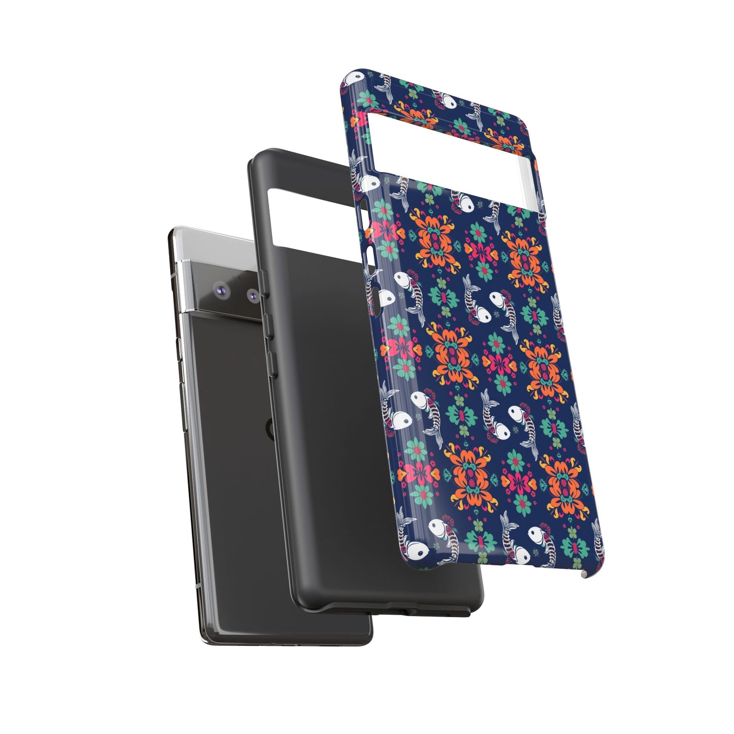 Tough Cases, Pisces, Zodiac, Flower Pattern
