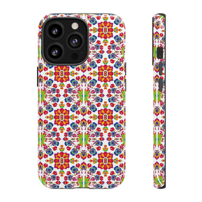 Tough Cases, Libra, Zodiac v1, Flower Pattern