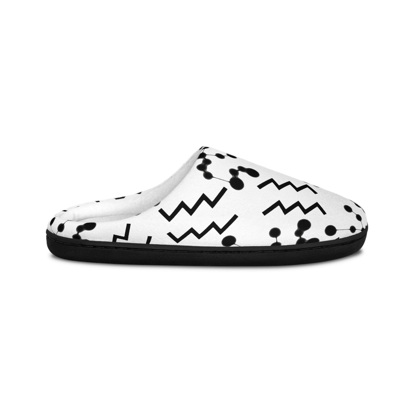 Women's Indoor Slippers, Aquarius Zodiac Sign