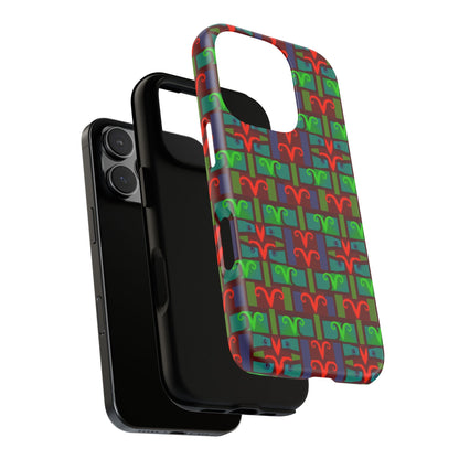 Tough Cases, Aries, Zodiac v2, Shape Pattern