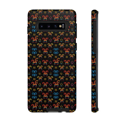 Tough Cases, Aries, Zodiac v1, Metal Pattern