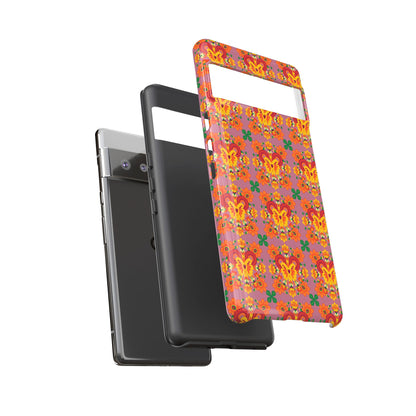 Tough Cases, Aries, Zodiac v1, Flower Pattern