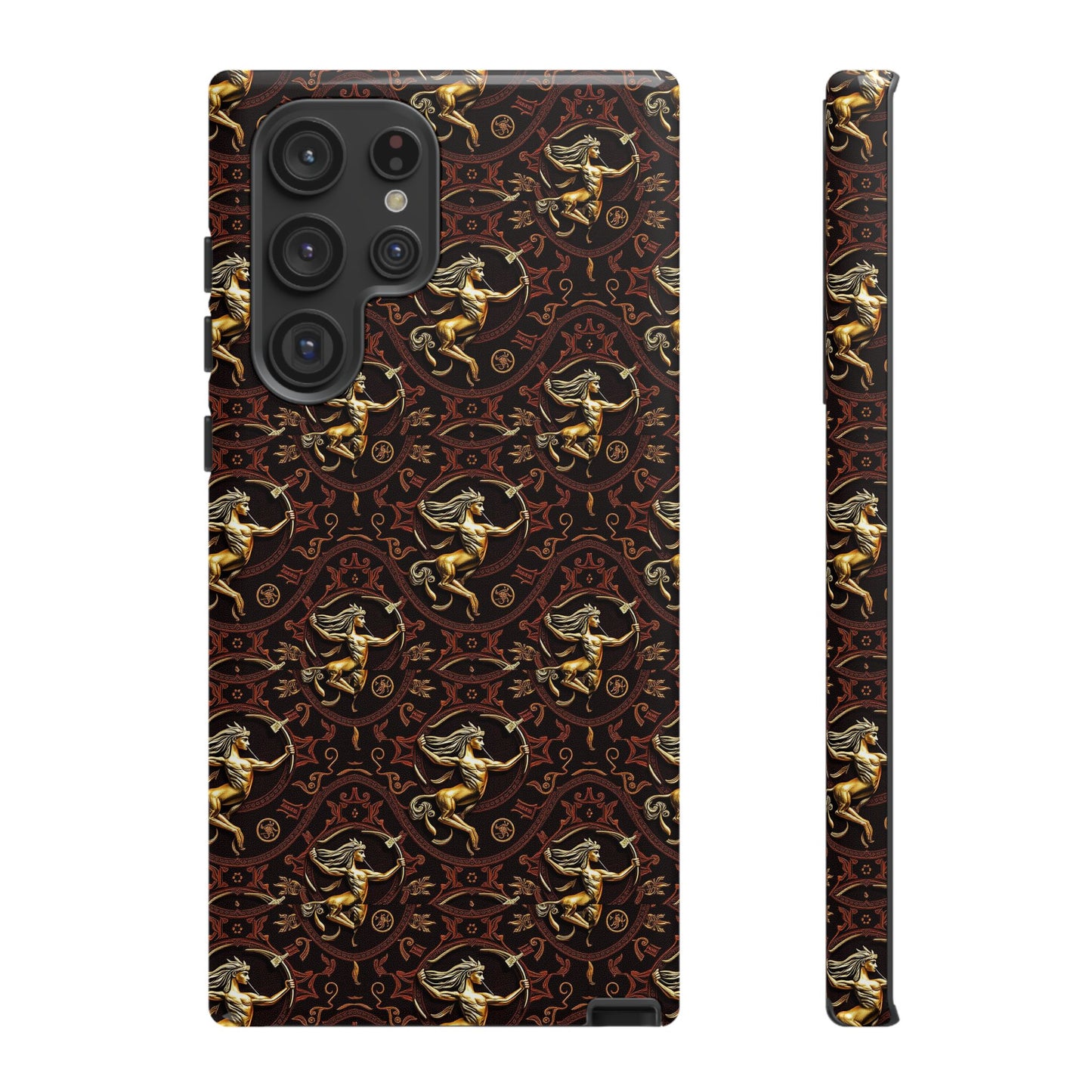 Tough Cases, Sagittarius, Zodiac, Metal Pattern