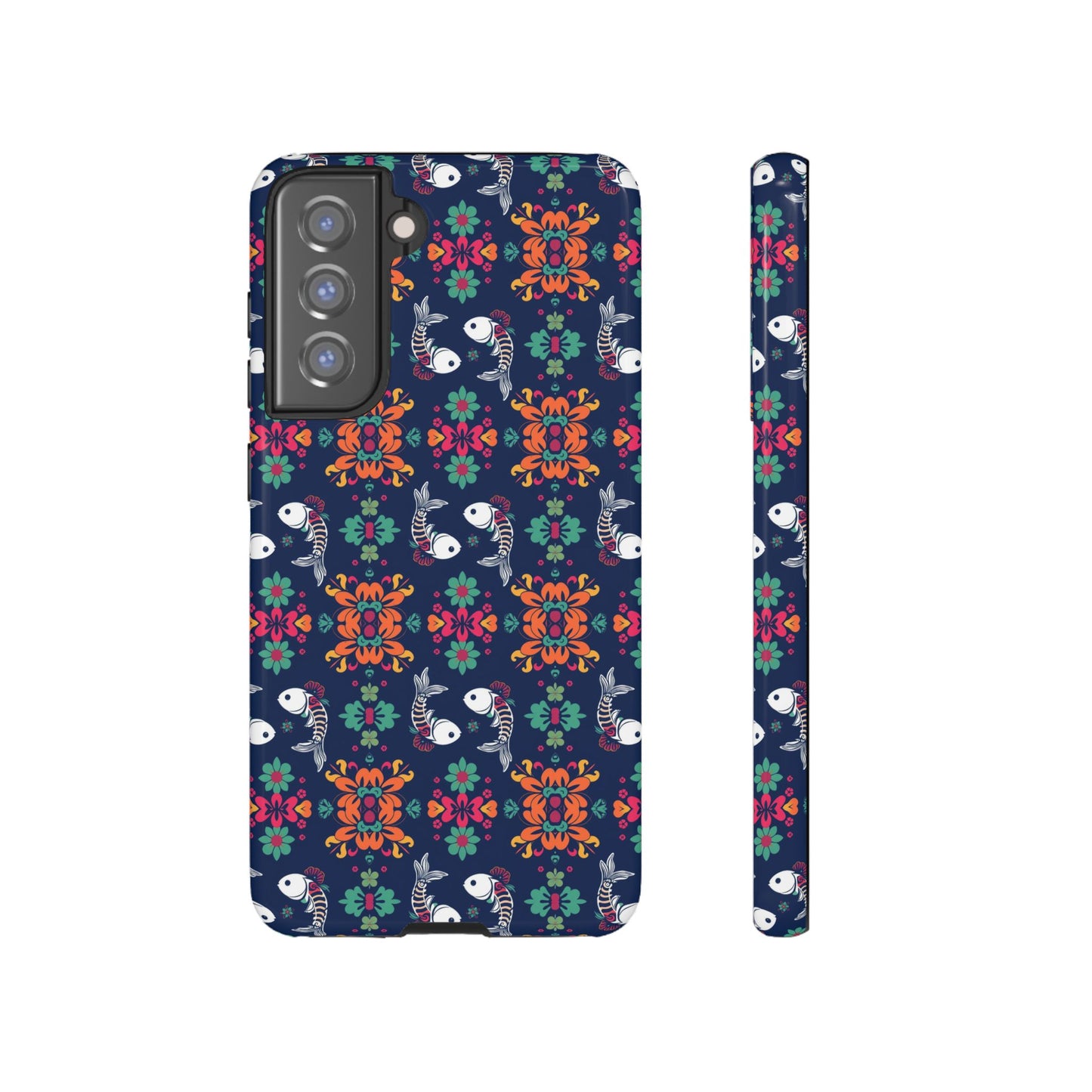 Tough Cases, Pisces, Zodiac, Flower Pattern