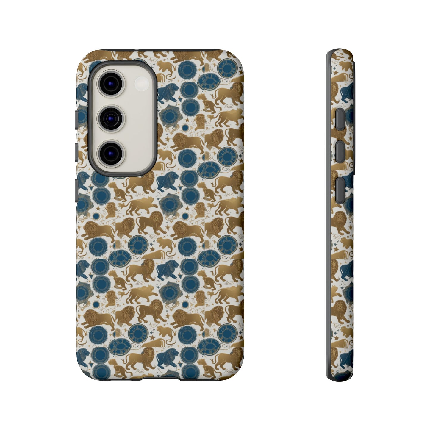 Tough Cases, Leo, Zodiac v2, Metal Pattern