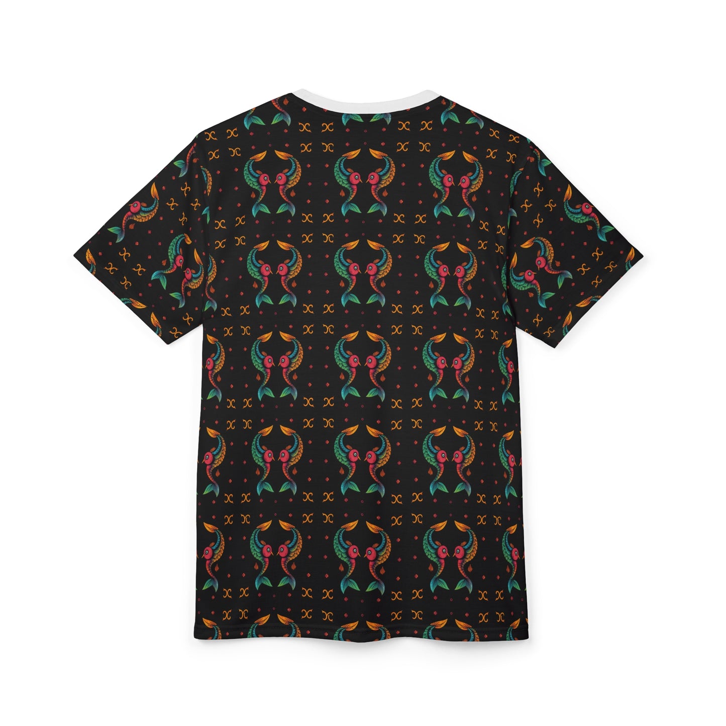 Unisex Cut & Sew T-Shirt, AOP, Pisces, Zodiac, Pattern