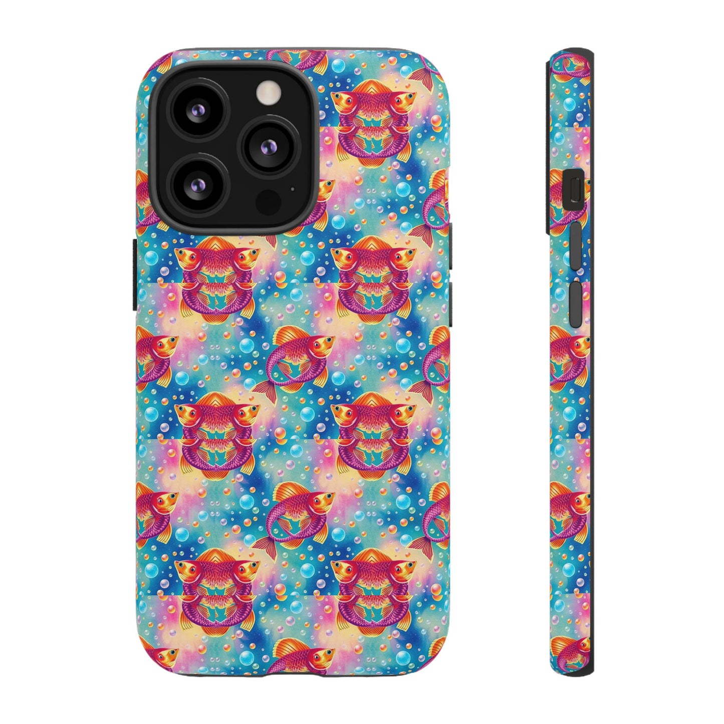 Tough Cases, Pisces, Zodiac v1, Bubble Pattern