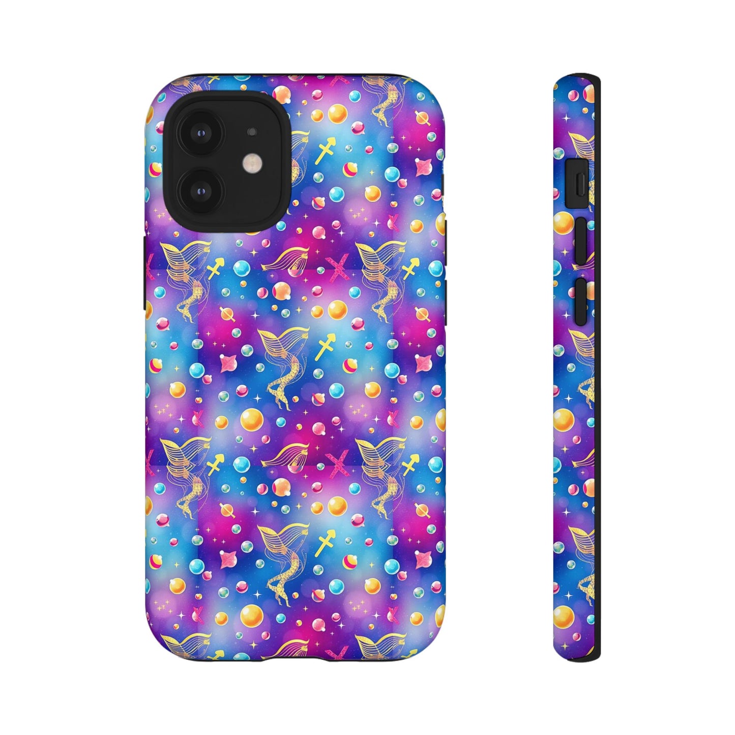 Tough Cases, Sagittarius, Zodiac v3, Bubble Pattern