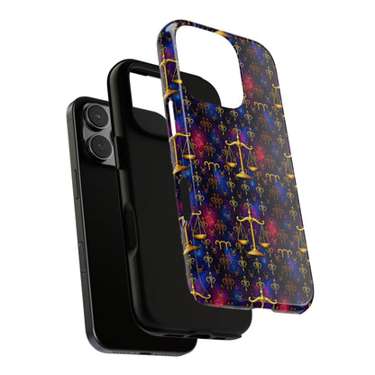 Tough Cases, Libra, Zodiac v2, Metal Pattern