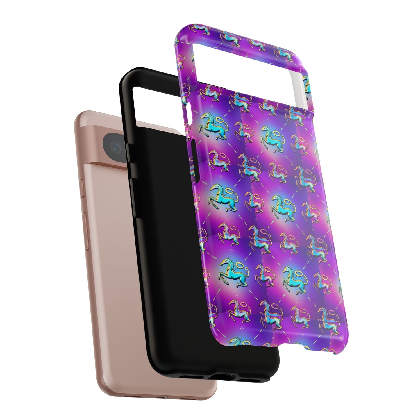 Tough Cases, Aquarius, Zodiac, Metal Pattern