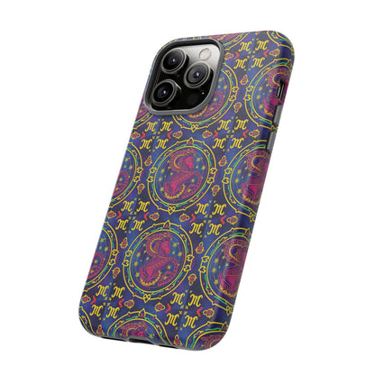 Tough Cases, Capricorn, Zodiac, Metal Pattern