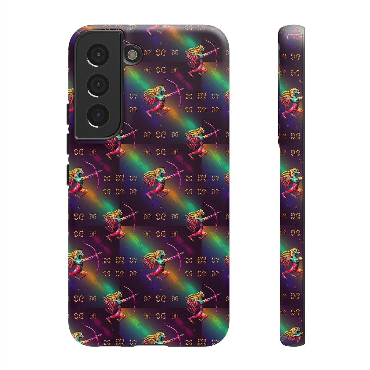 Tough Cases, Sagittarius, Zodiac v1, Metal Pattern