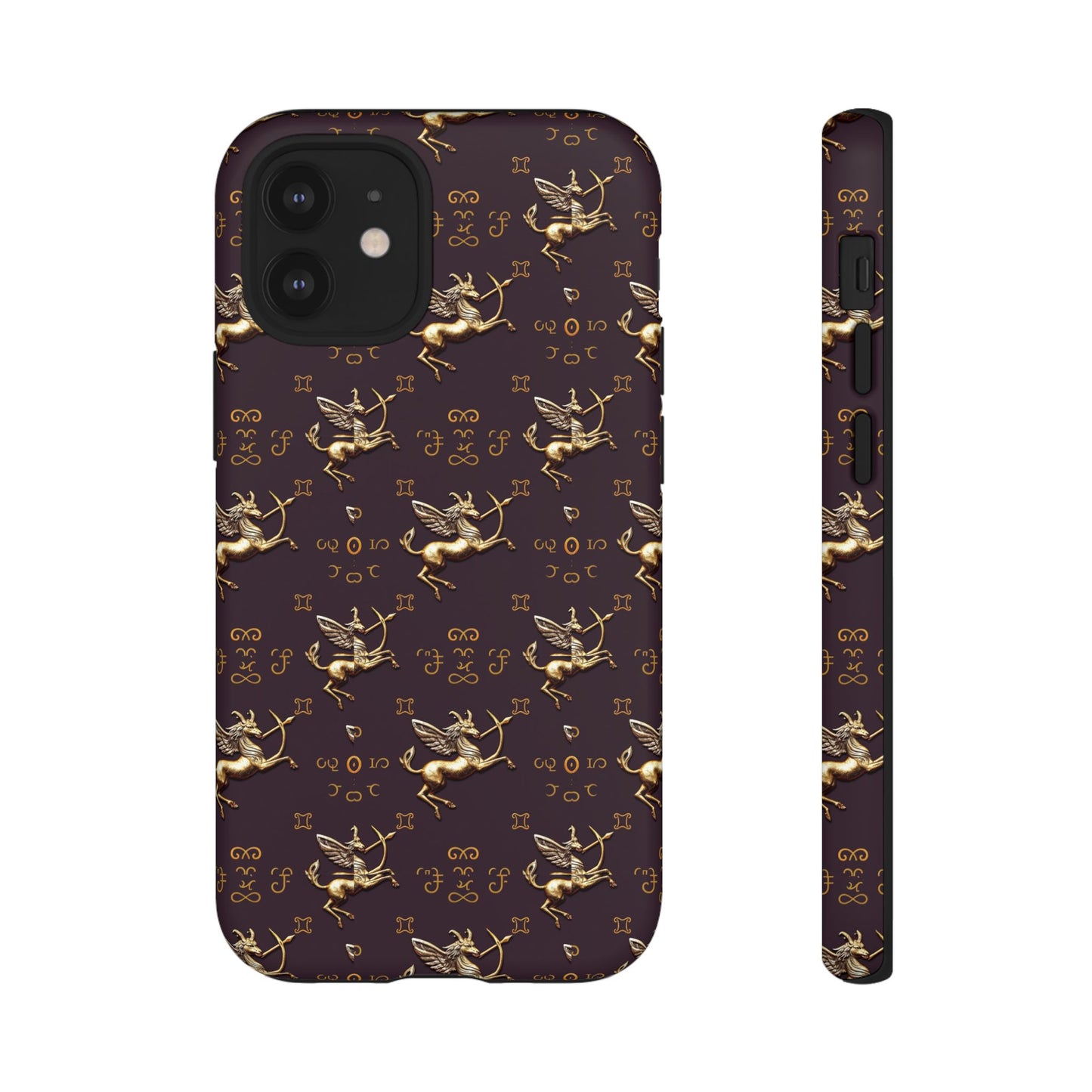 Tough Cases, Sagittarius, Zodiac v3, Metal Pattern