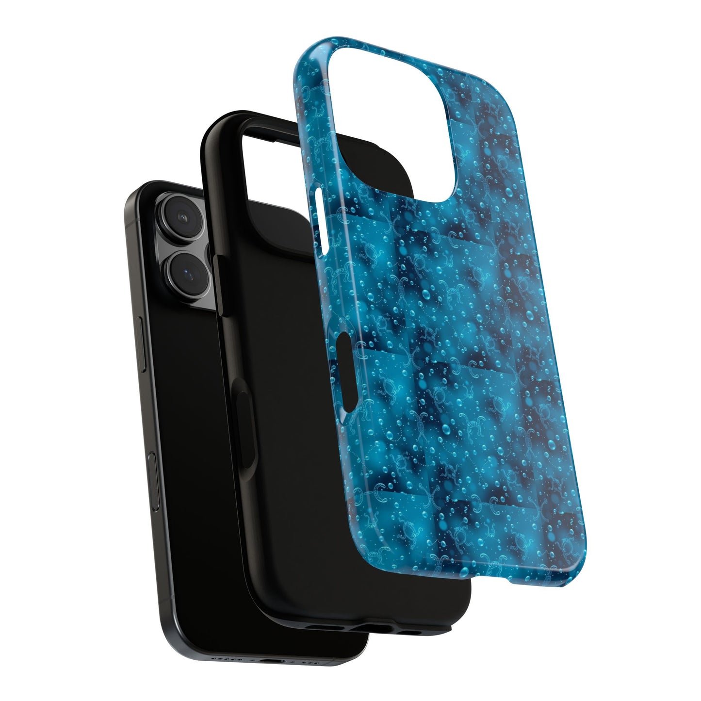 Tough Cases, Aquarius, Zodiac v3, Bubble Pattern