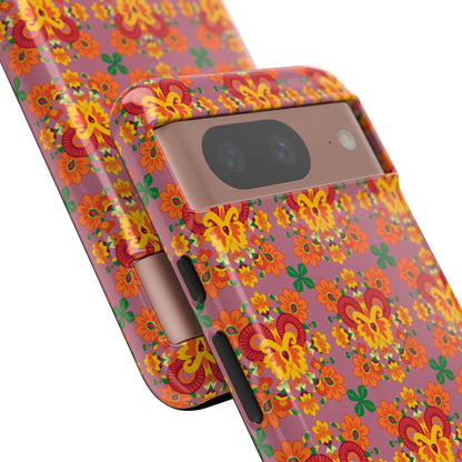 Tough Cases, Aries, Zodiac v1, Flower Pattern